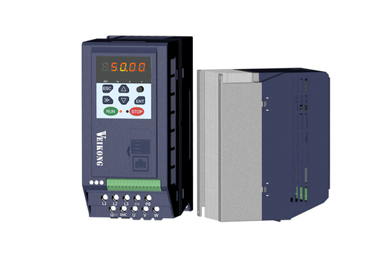 Mini IP20 VFD Frequency Inverter Three Phase RS485 Communication