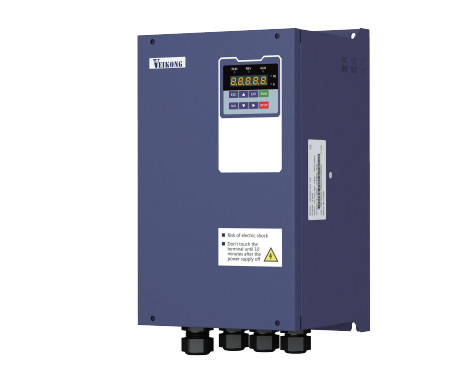 High Protection Level VFD Variable Frequency Drive IP65 IP54 Dark Blue Color
