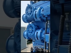 VEIKONG AC DRIVE VFD500 special software with logic brake in construction lift, tower crane