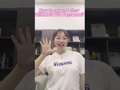 How to Set and Clear VEIKONG VFD Passwords ? 