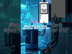 Motor does not work when power on ? Come and solve it together